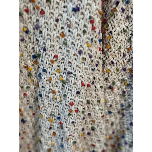 Haptics by Holly Harper Women's Confetti Knit Oversized Cardigan Sweater‎ Size M - Picture 7 of 11